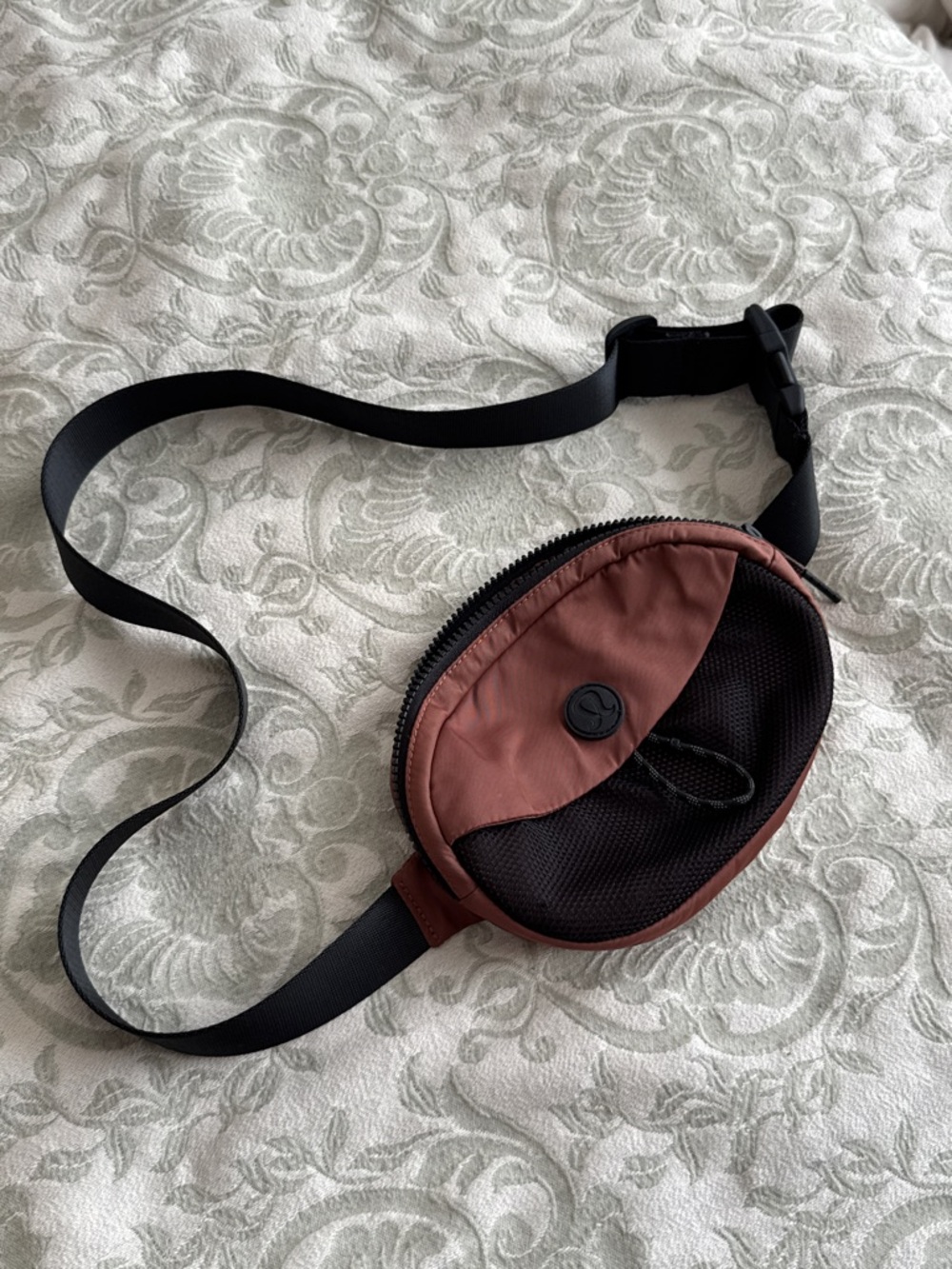 lululemon athletica Brown Waist Pack with Black Strap